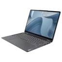 Lenovo IdeaPad Flex 5 14IAU7 2-in-1 Conevrtible (2022) Laptop – 12th Gen / Intel Core i5-1235U / 14inch WUXGA / 256GB SSD / 8GB RAM / Shared Intel Iris Xe / Windows 11 Home / English & Arabic Keyboard / Storm Grey / Middle East Version – [82R700KXAX]
