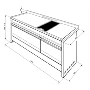 Smeg A5-81 Gas Cooker 150CM