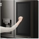 LG Side by Side Refrigerator InstaView Door-in-Door Black Stainless Steel Hygiene FRESH+ ThinQ 870 Litres GR-X39FMKHL