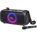 JBL Partybox On-The-Go Essential 2 Speaker With Wireless Mic Black