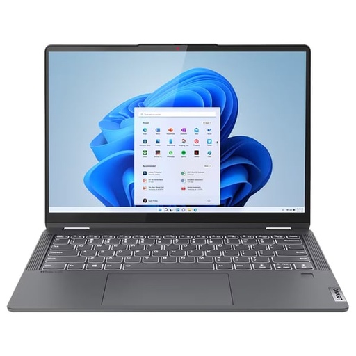Lenovo IdeaPad Flex 5 14IAU7 2-in-1 Conevrtible (2022) Laptop – 12th Gen / Intel Core i5-1235U / 14inch WUXGA / 256GB SSD / 8GB RAM / Shared Intel Iris Xe / Windows 11 Home / English & Arabic Keyboard / Storm Grey / Middle East Version – [82R700KXAX]