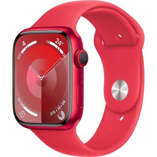 Apple Watch Series 9 GPS + Cellular 41mm (PRODUCT)RED Aluminum Case with (PRODUCT)RED Sport Band M/L – Middle East Version